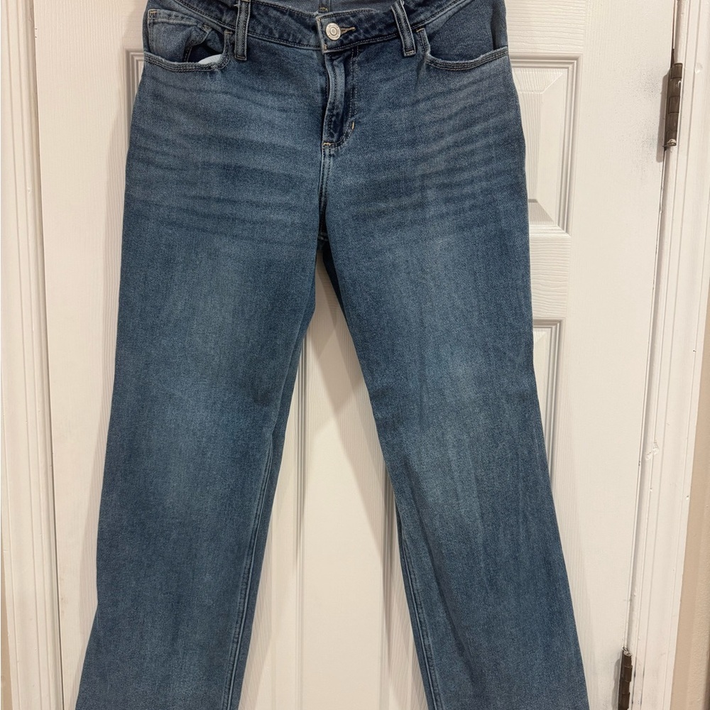Hollister Women's Straight Leg Blue Jeans